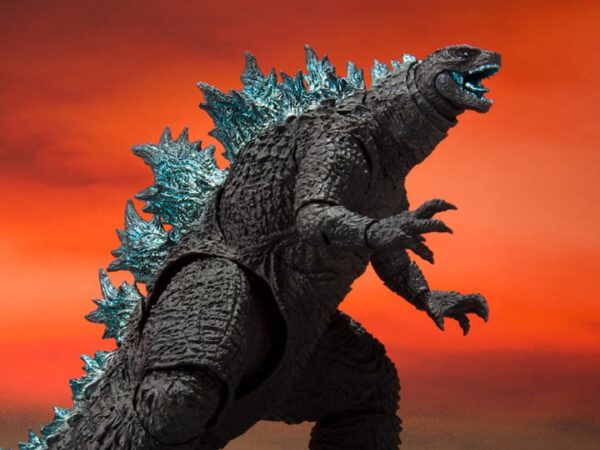 Godzillla vs Kong 2021 Godzilla SH Monsterarts Action Figure - Image 2