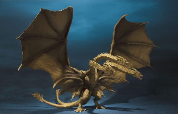 Godzilla King Ghidorah 2019 SH Monsterarts Action Figure - Image 4