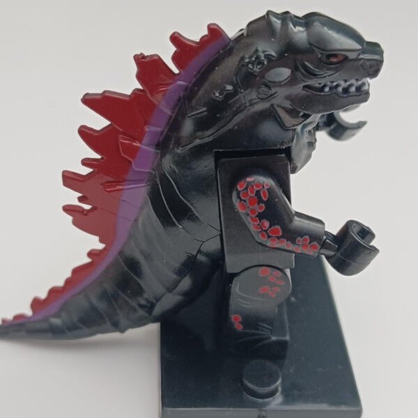 Godzilla Black Lego Action Figure