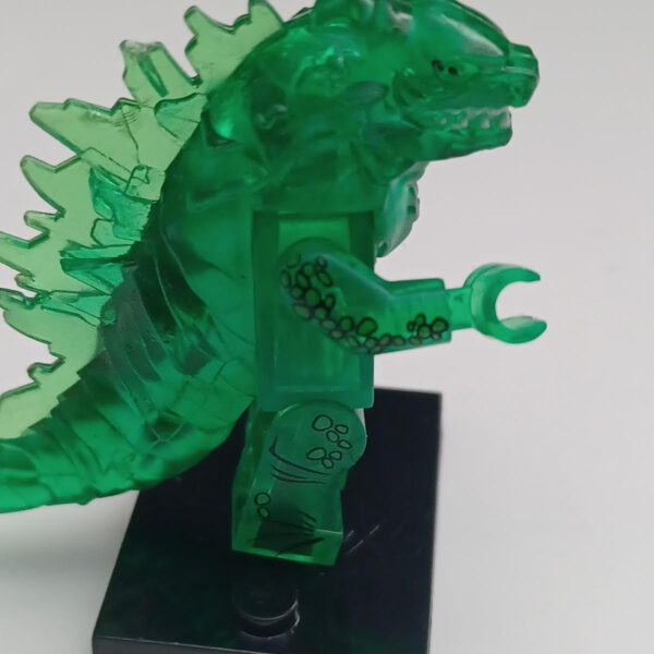 Godzilla Green Lego Action Figure