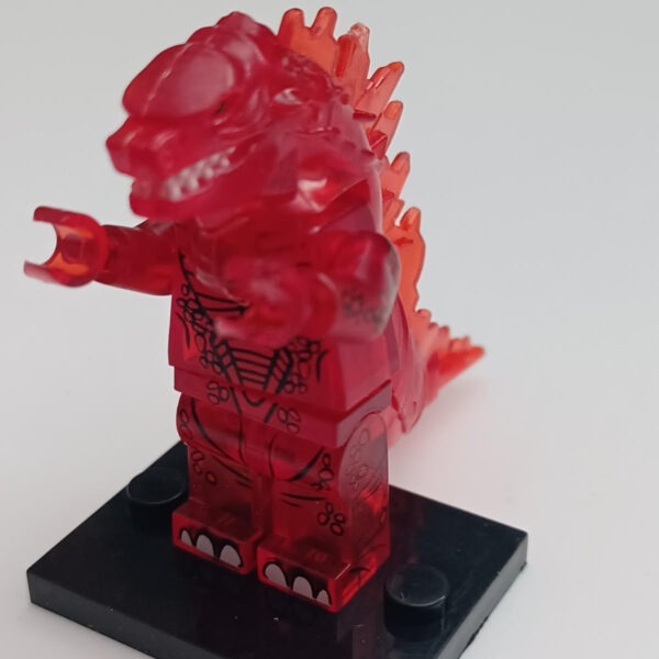 Godzilla Red Lego Action Figure