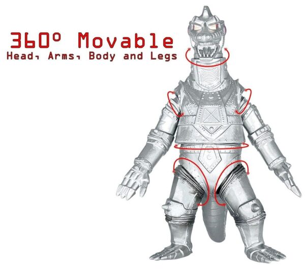 Godzilla Mechagodzilla Silver1974 Action Figure - Image 4