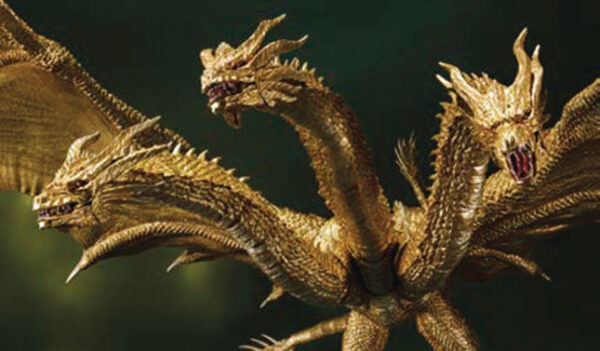 King Ghidorah 2019 Special Color Version SH Monsterarts Action Figure - Image 4